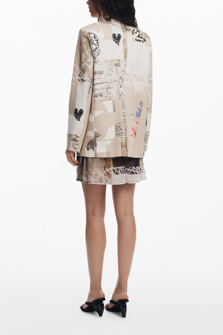 Jacket designed by Mr. Christian Lacroix