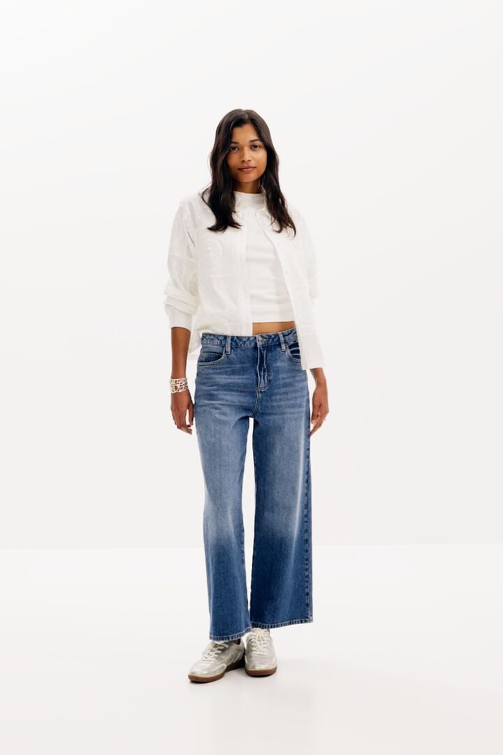 Vaqueros culotte denim | Desigual