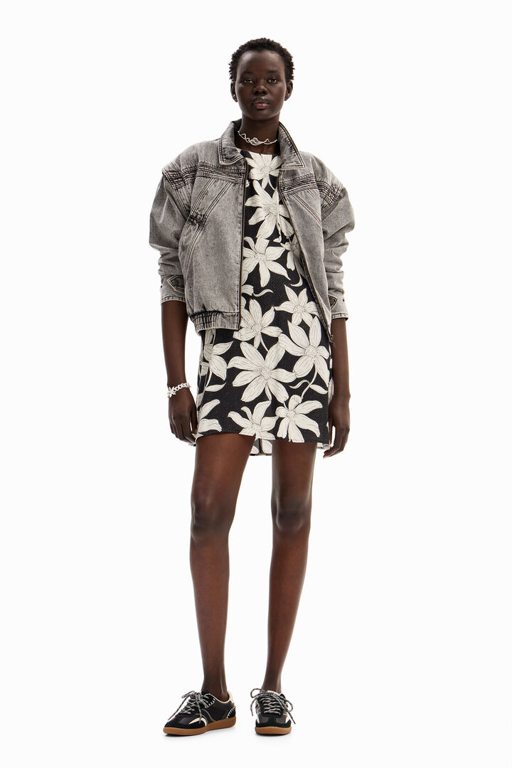 Vestido corto flores | Desigual