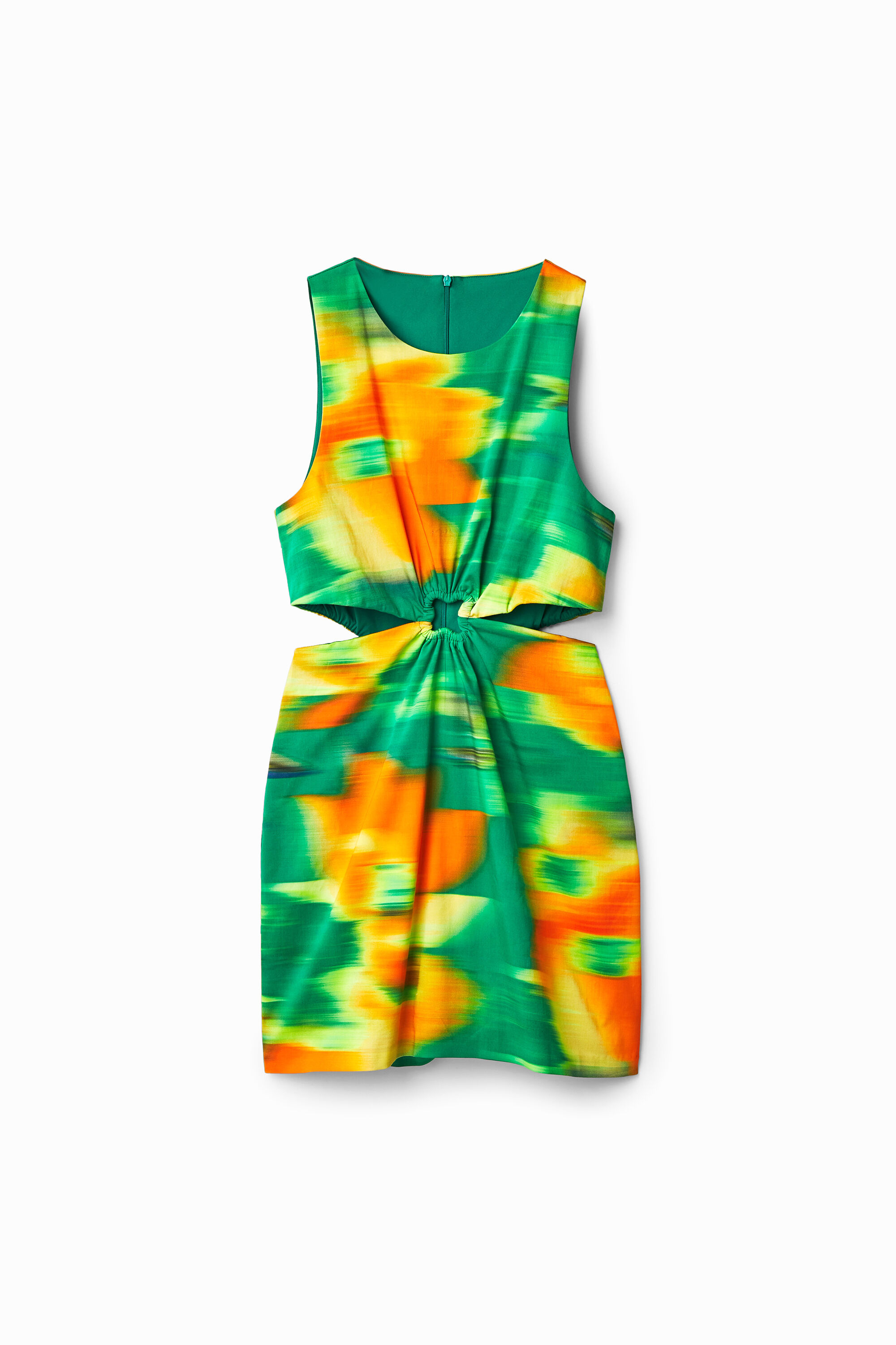 Kurzes Kleid Cut-out Slim Fit