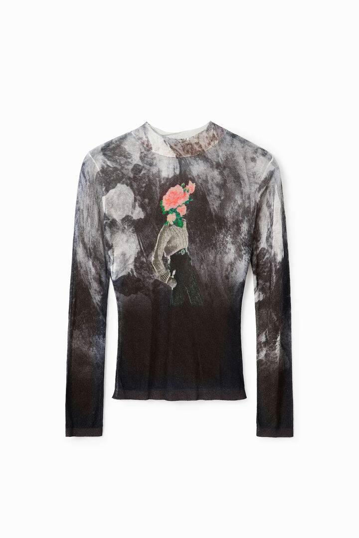 Maglione sottile sfocato | Desigual