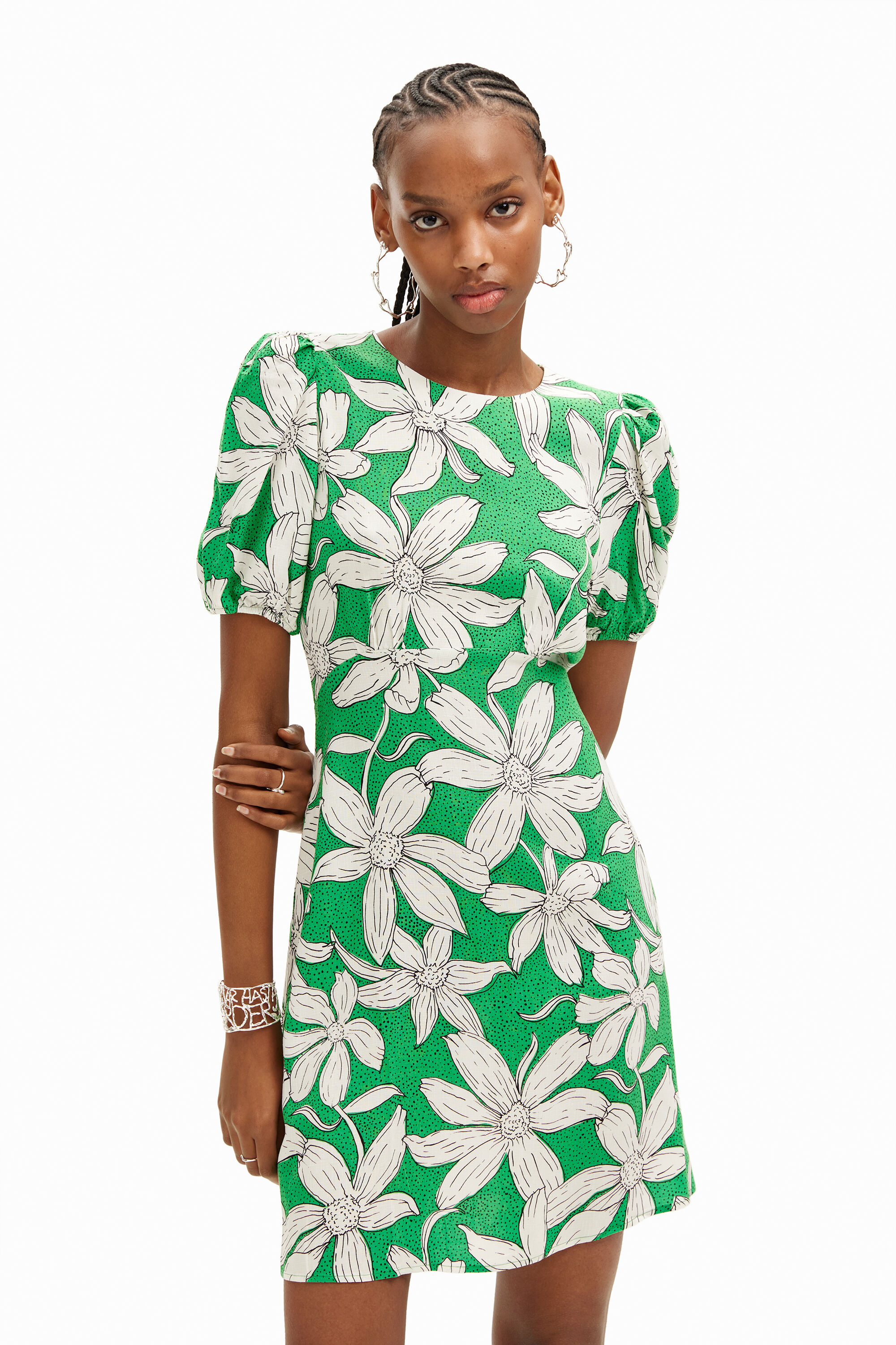 Robe courte desigual top