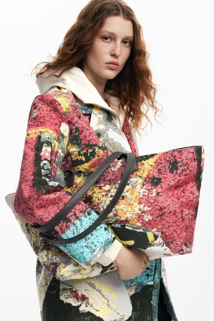 Bouquet bag designed by M. Christian Lacroix | Desigual
