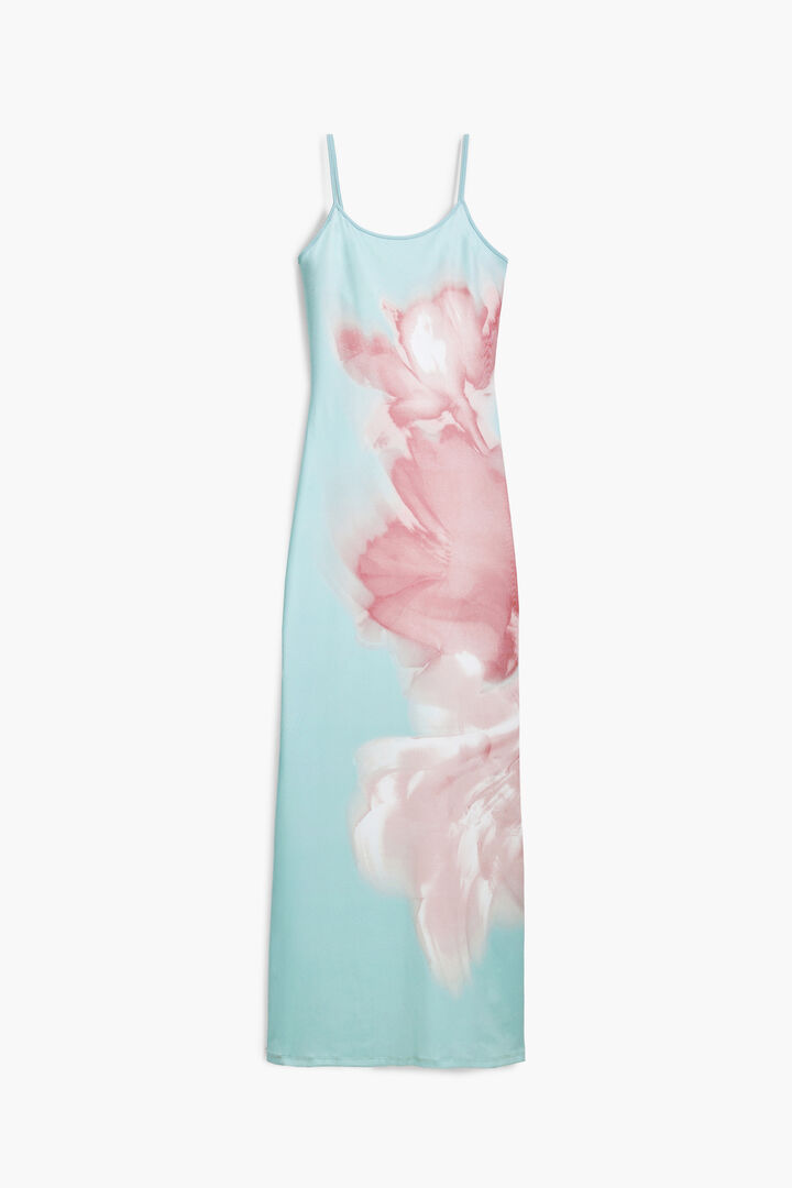 Vestido midi flor | Desigual