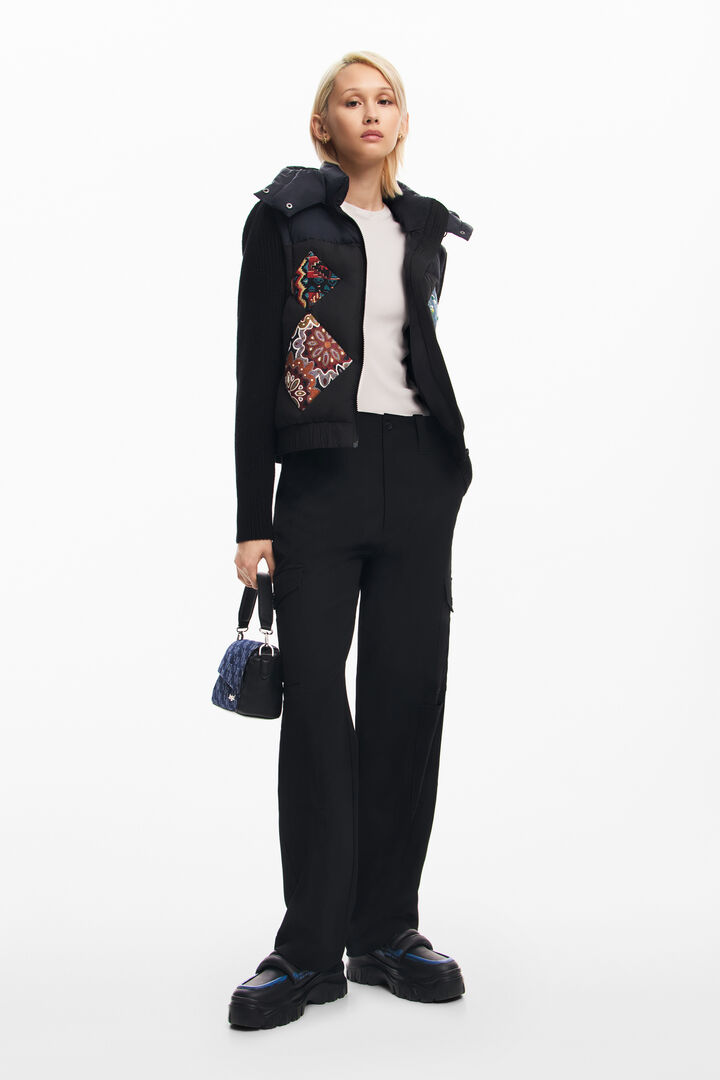 Padded combined vest | Desigual