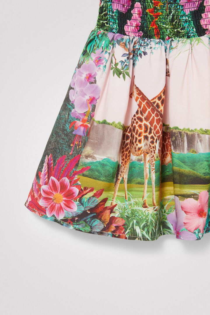 Floral miniskirt | Desigual