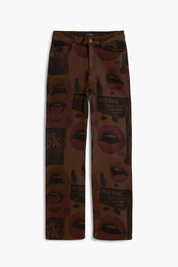PRINTED JEANS | Desigual