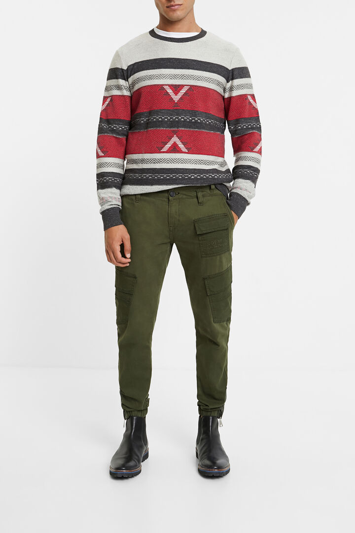 Pantalón Baggy bolsillos cargo | Desigual