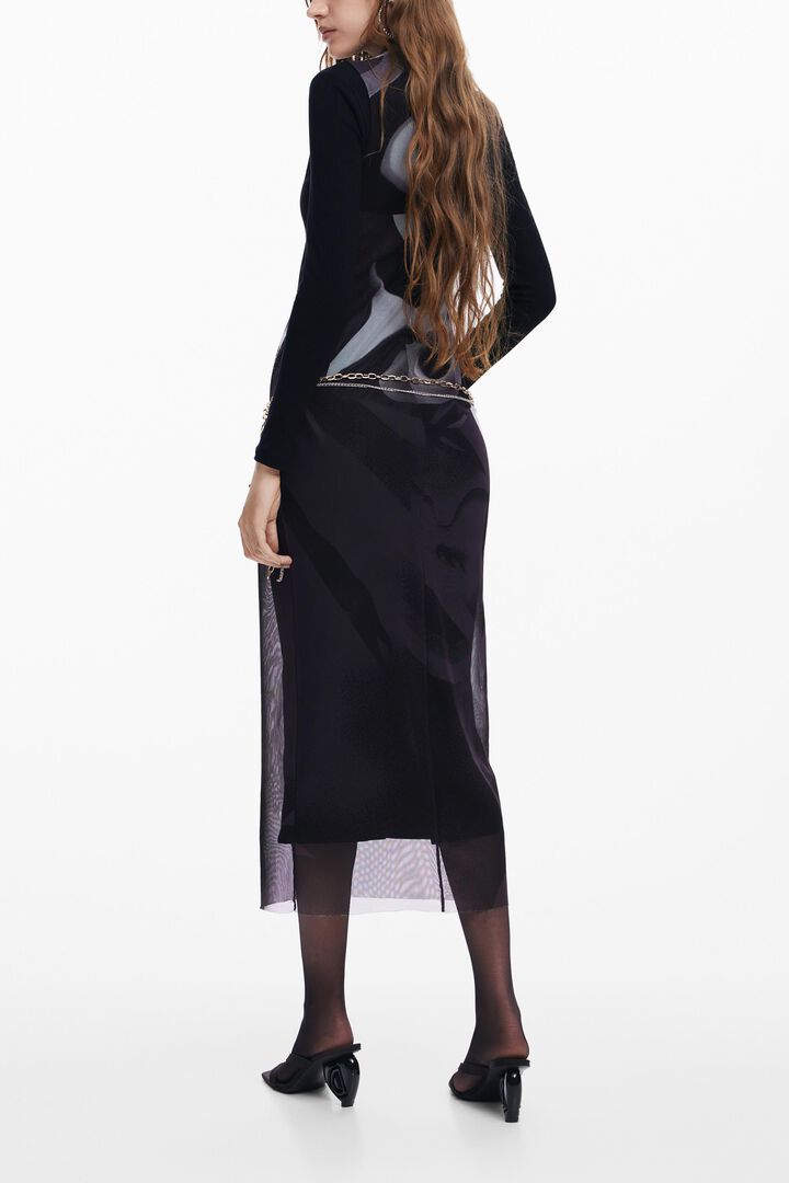 Multi-position midi dress | Desigual