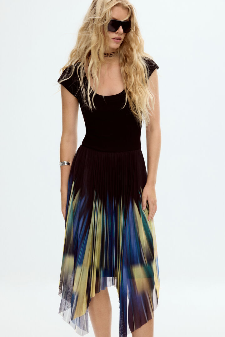 Robe combinée asymétrique | Desigual
