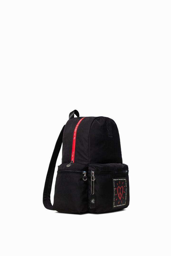 Heart keyring backpack | Desigual