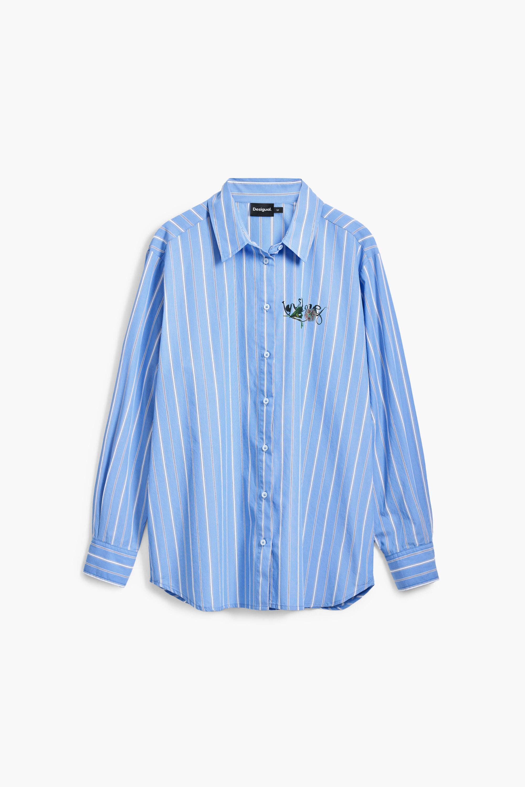 Striped shirt - BLUE - L