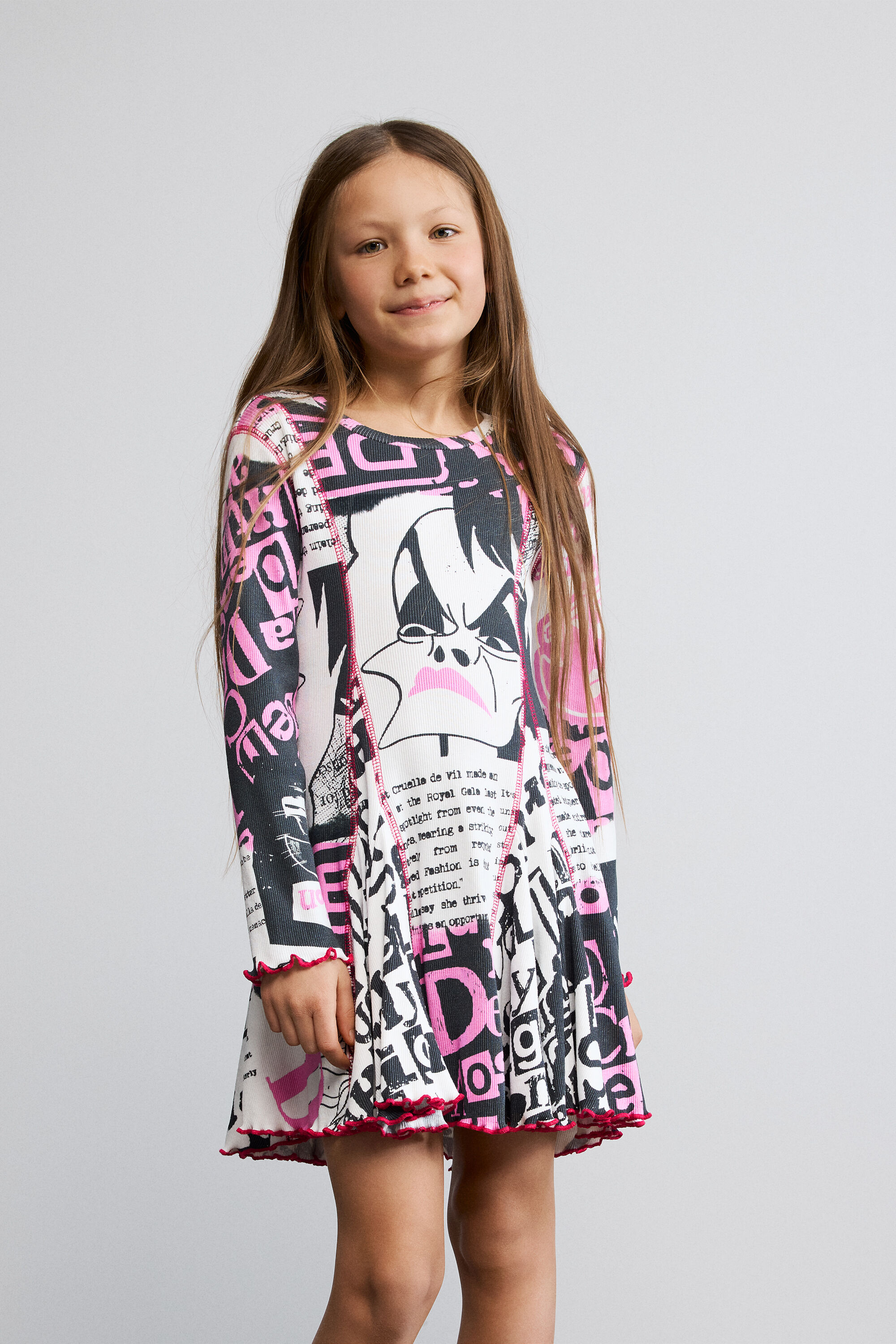 Cruella Disney™ jurk - WHITE - 5/6