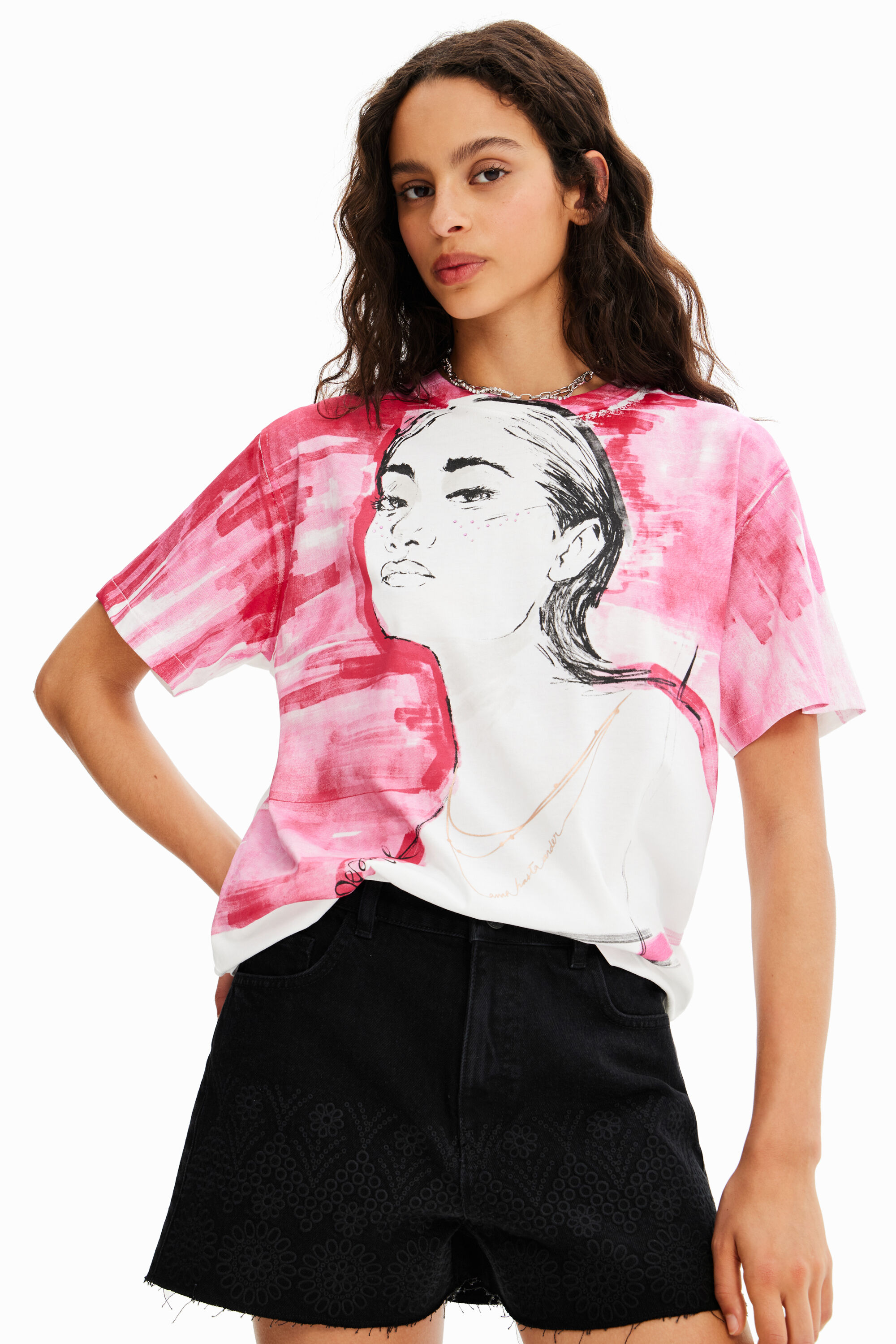 Tee shirt desigual fille new arrivals