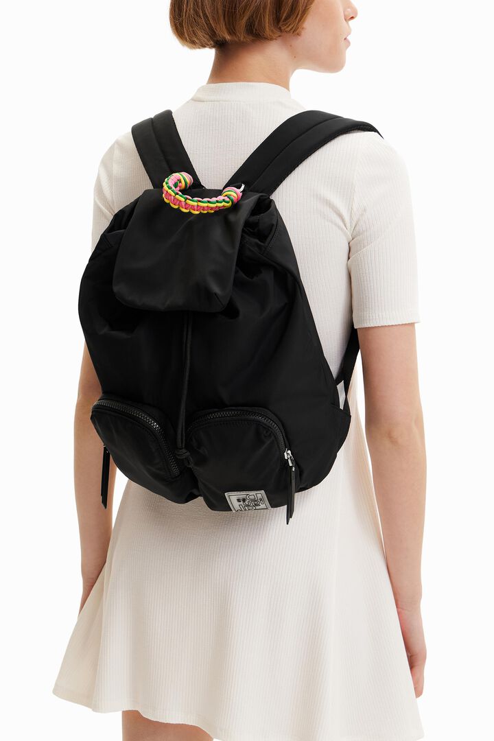 Mochila mediana nylon | Desigual