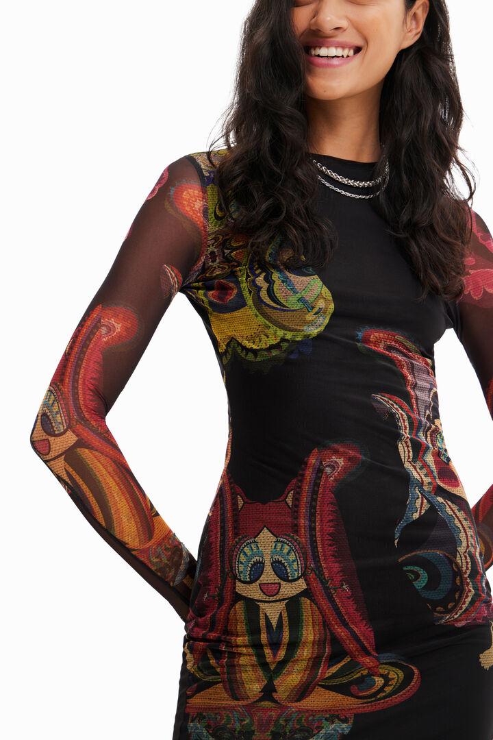 Vestido corto slim M. Christian Lacroix | Desigual