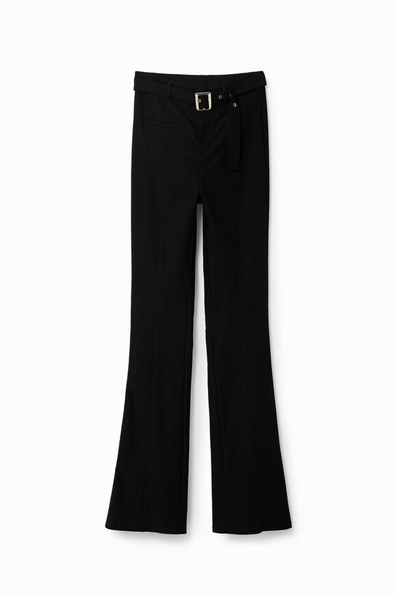 Pantalón Flare cinturón