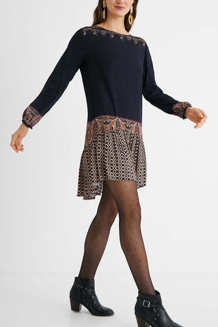 Vestido corto boho | Desigual