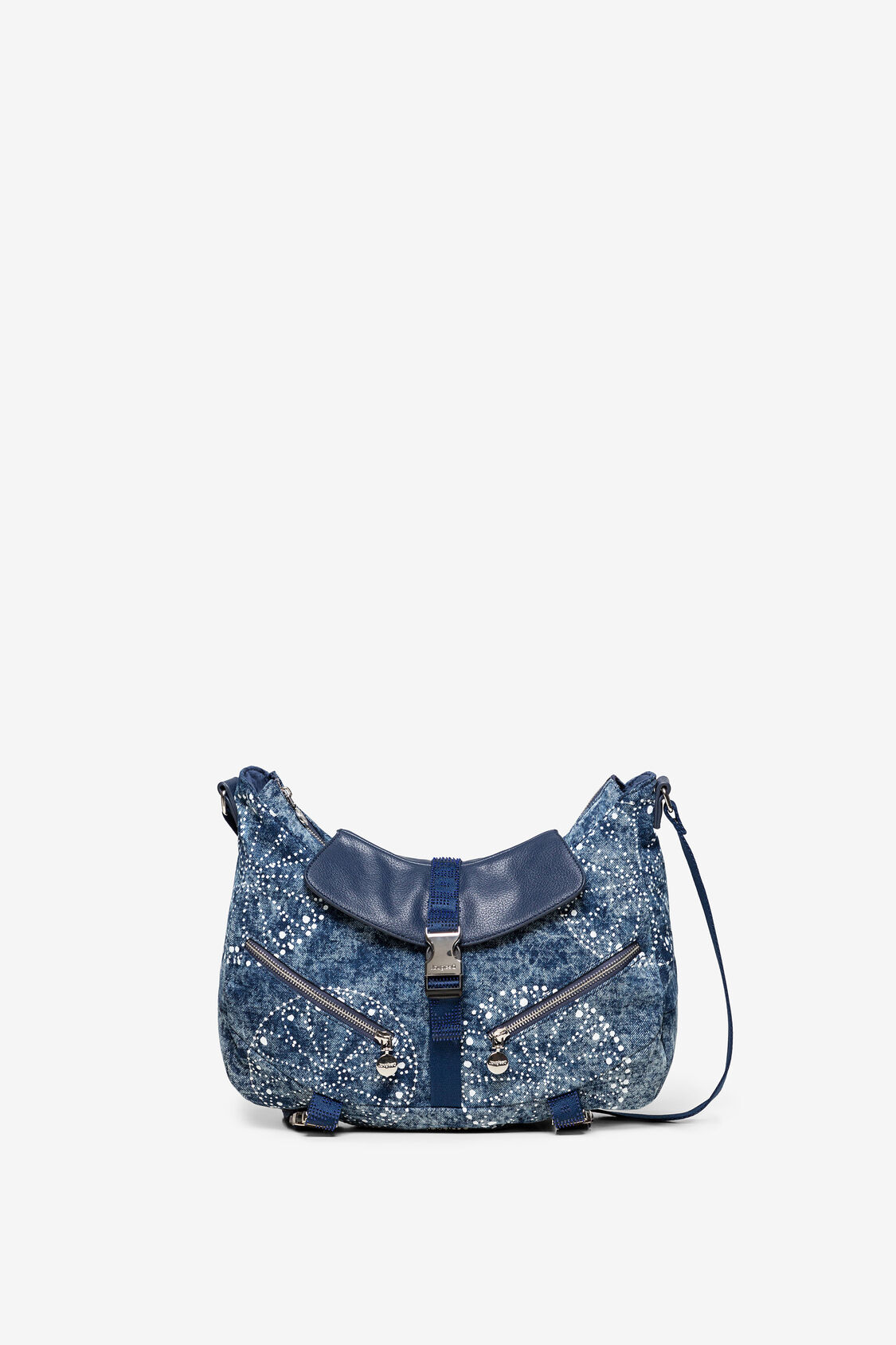 Denim Bag With Galactic Mandalas Desigual Com