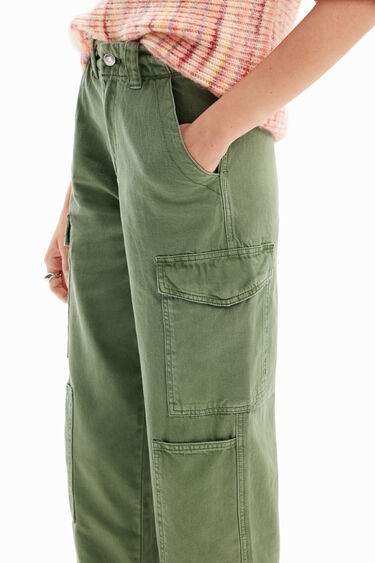 Pantaloni lunghi cargo | Desigual