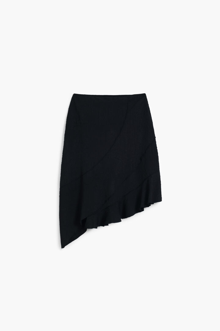 Faldilla textura asimètrica | Desigual