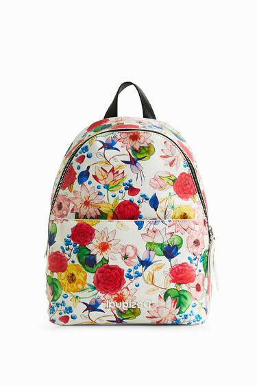 Mali ruksak s cvjetnim printom | Desigual