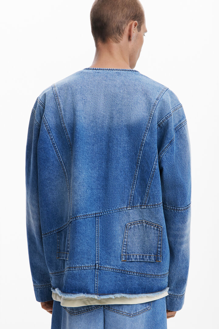 Veste en denim patchwork | Desigual