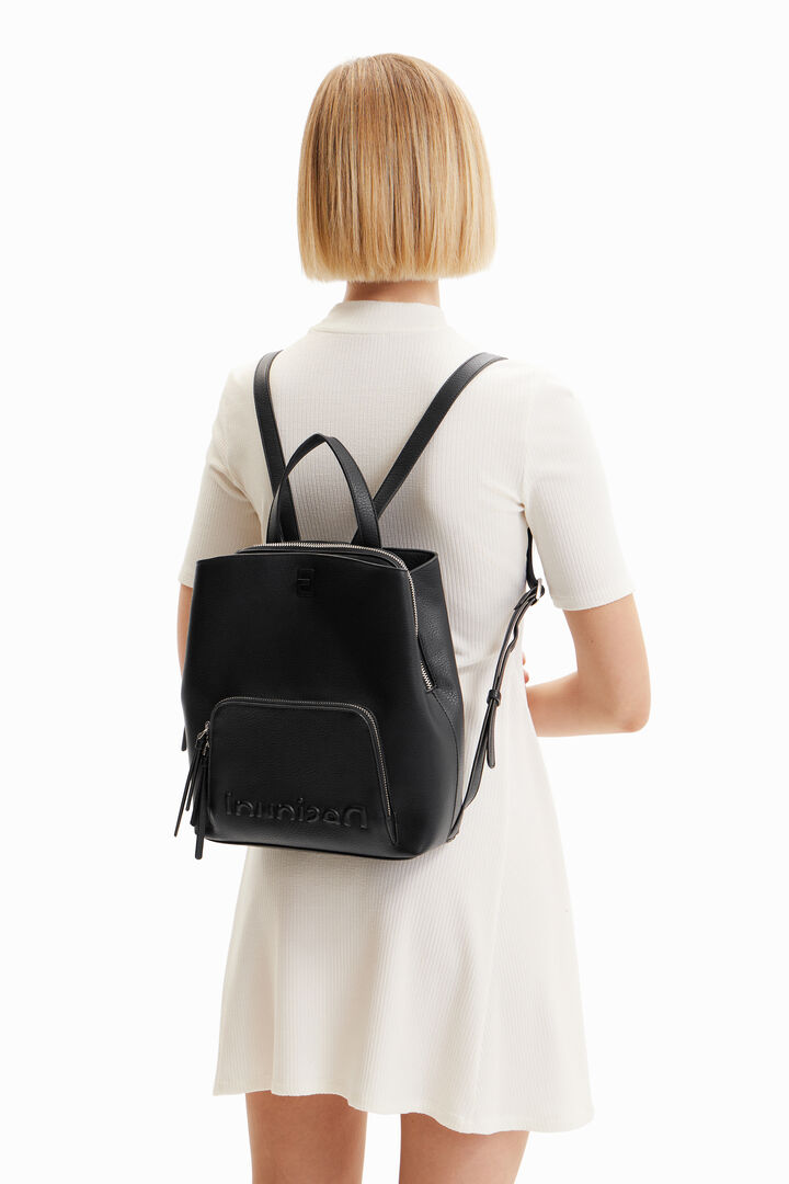 Small multi-position backpack | Desigual