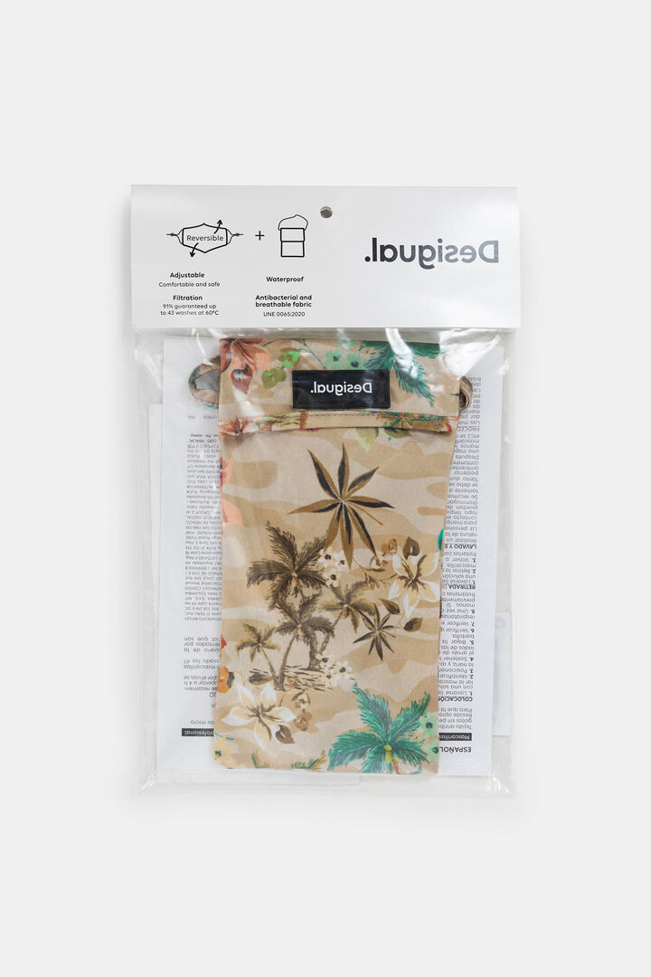 Masque Camoflower + housse | Desigual