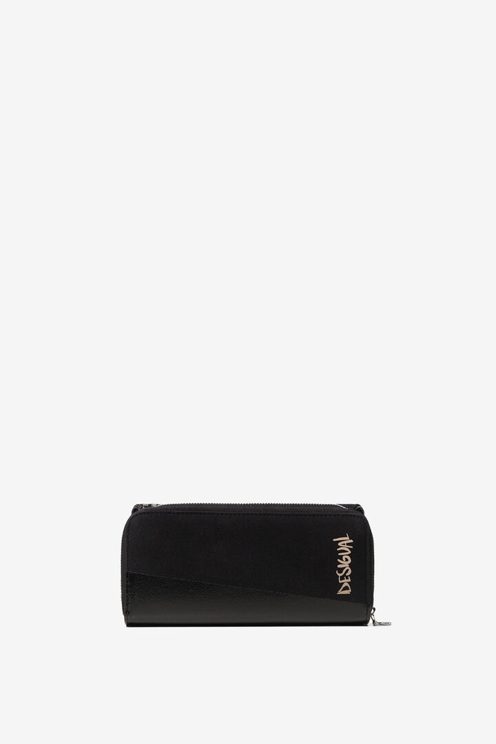 Metallic motifs coin purse | Desigual