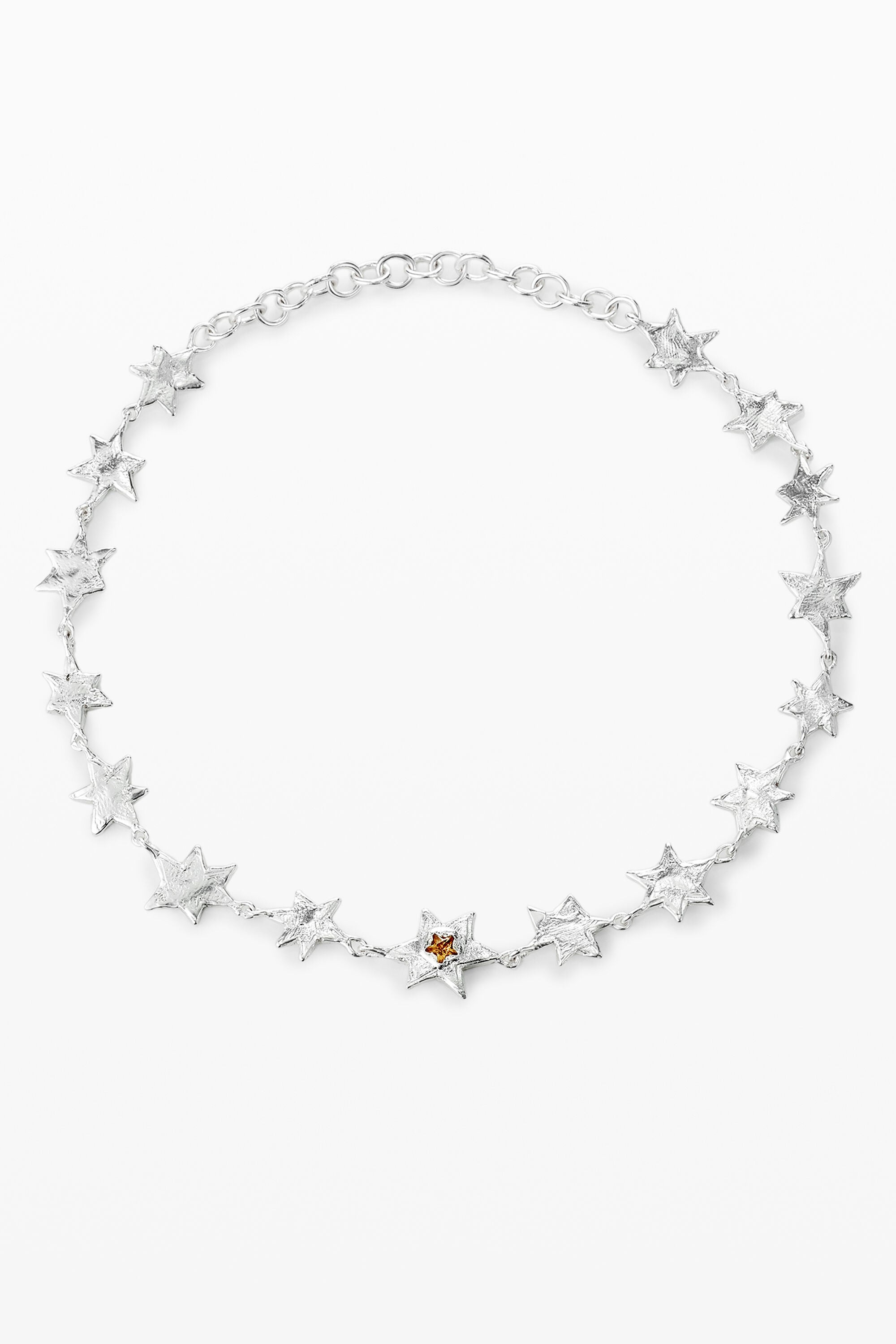 Choker estrellas baño plata Zalio - BLACK - U