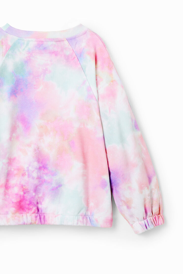 Tie-dye logo sweatshirt | Desigual