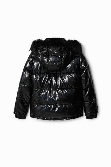Casaco curto padded capuz | Desigual
