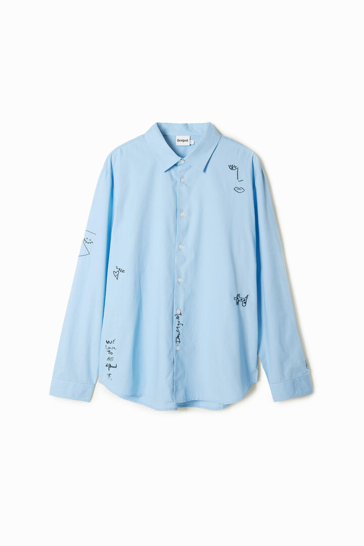 Embroidered details shirt | Desigual