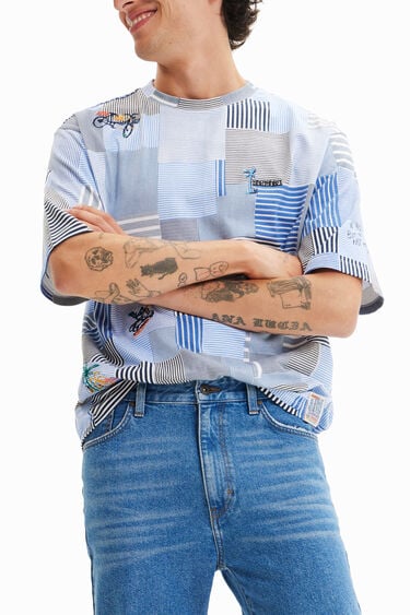 Samarreta patch brodats | Desigual