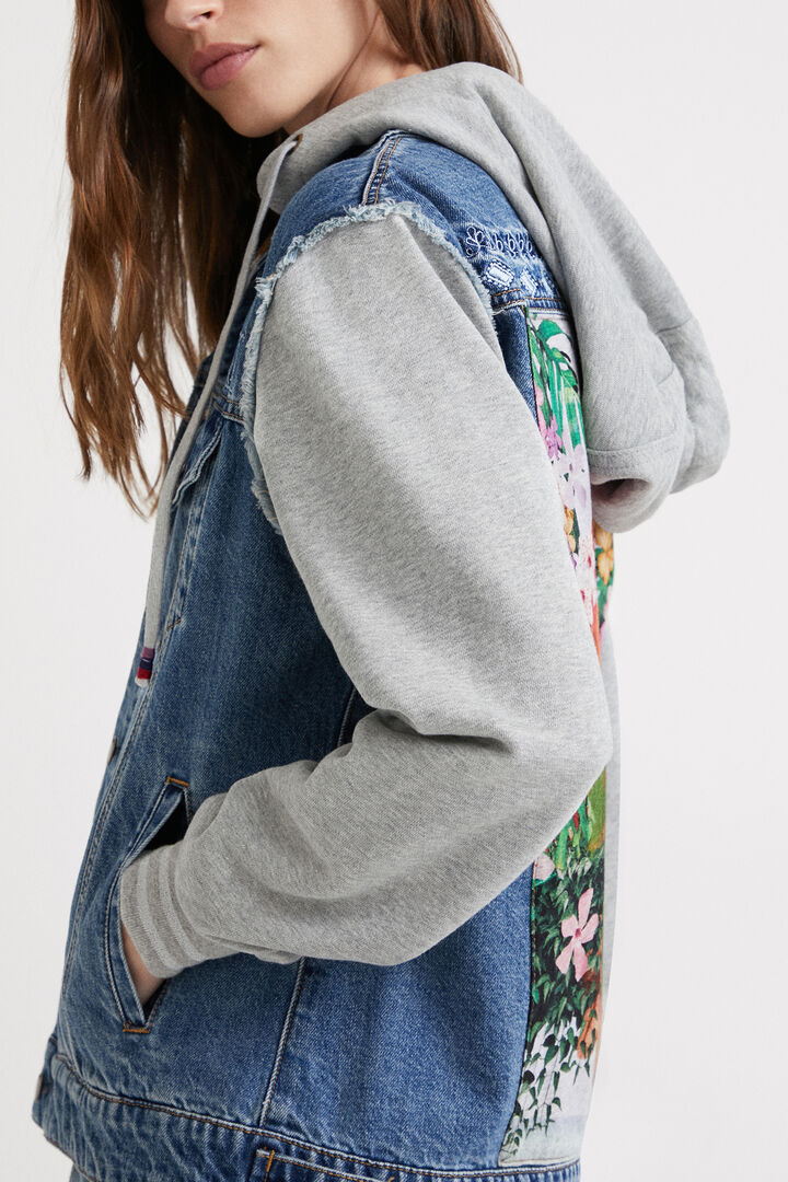 Birds of paradise hybrid jacket | Desigual