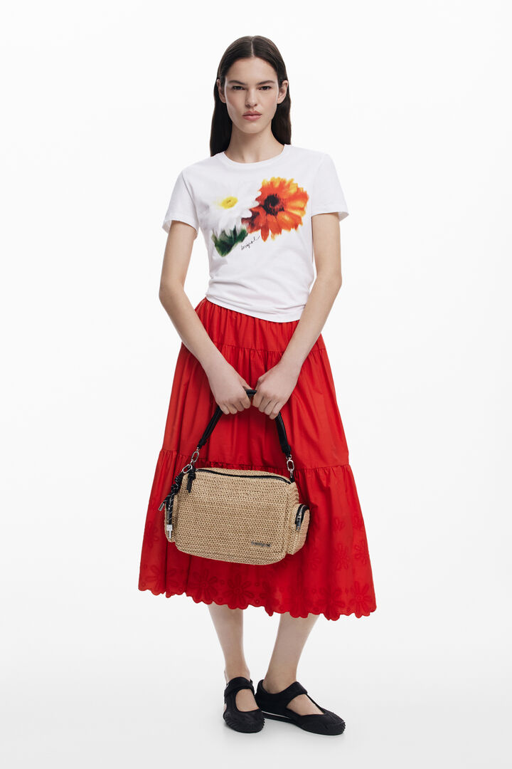 小さなラフィアバッグ | Desigual