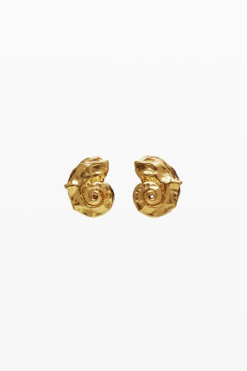 Boucles d'oreilles coquillage bain d'or Zalio | Desigual