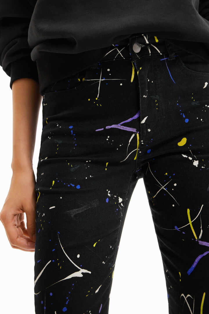 Vaqueros Skinny pintura | Desigual