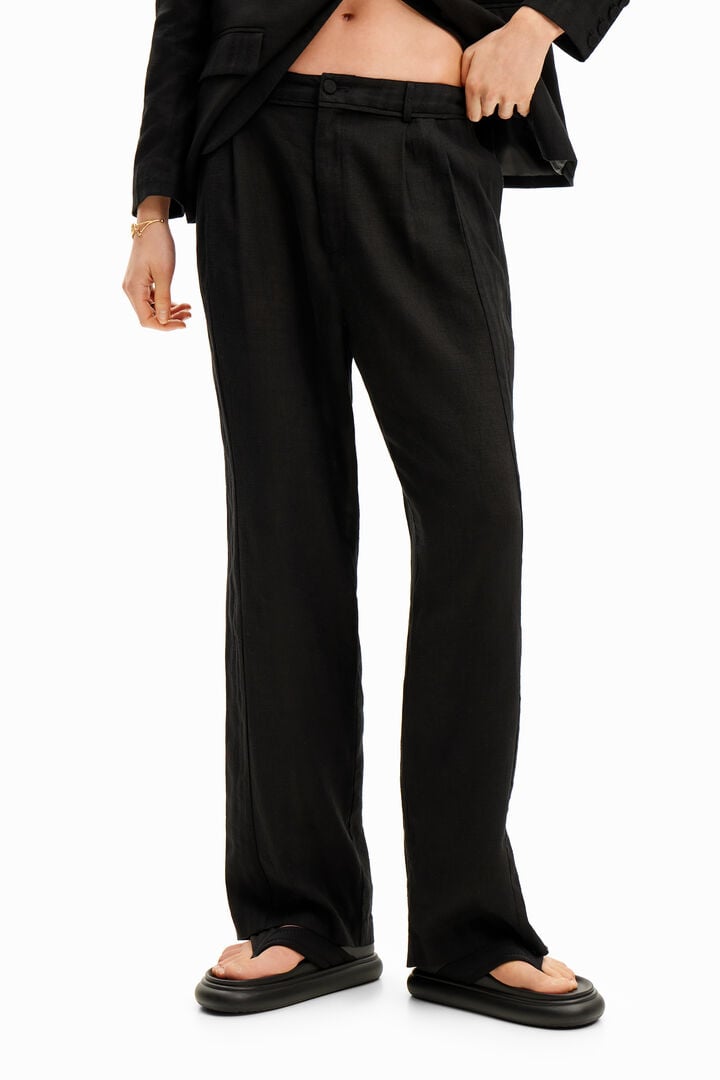 Rustic tailored trousers | Desigual