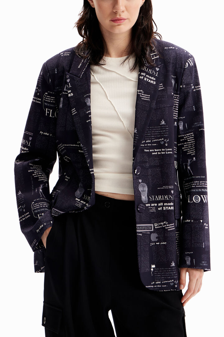 Blazer collage diari | Desigual