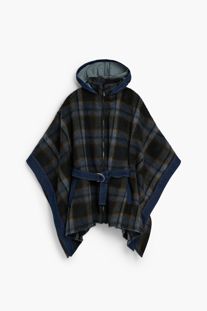 Poncho denim karos