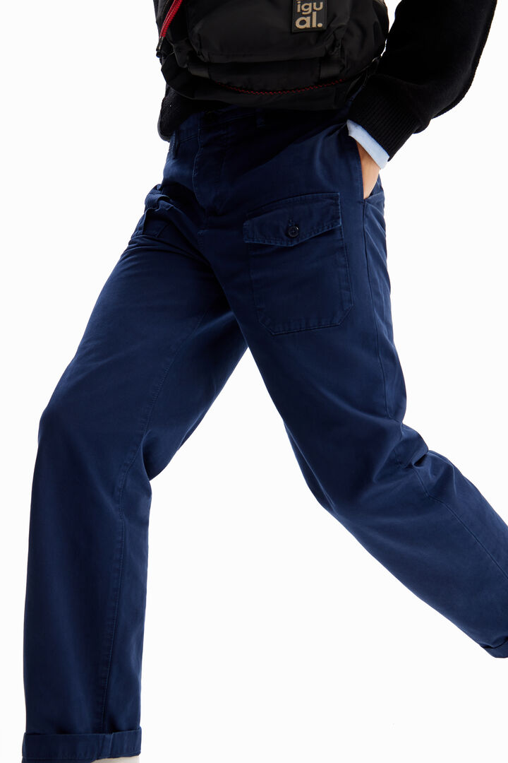 Pantalon cargo droit | Desigual