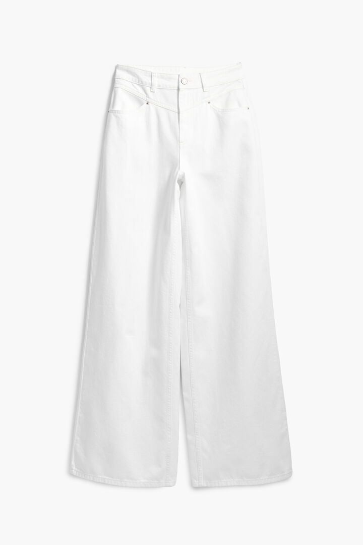 Wide Leg Basic Jeans