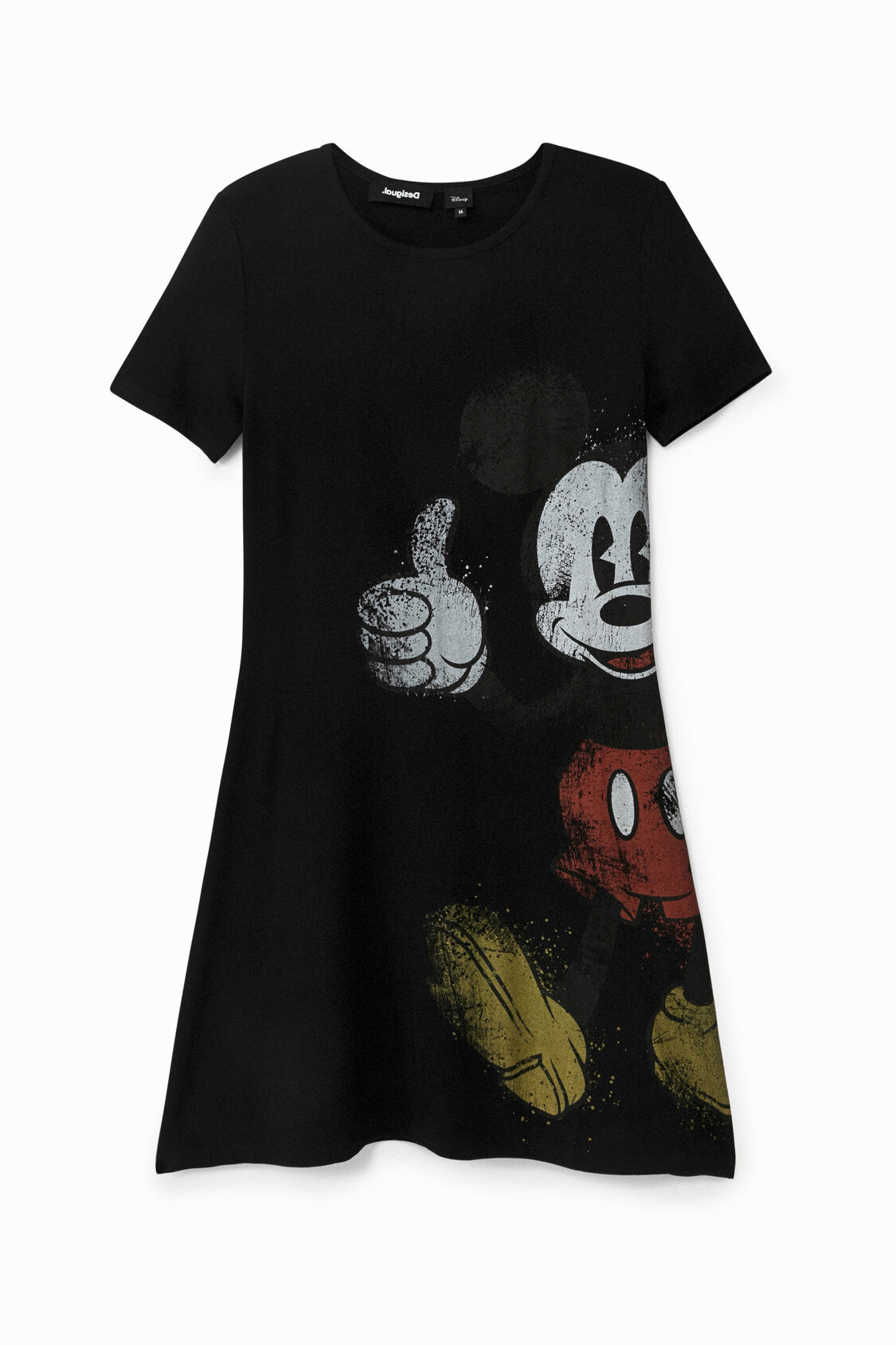 omroeper uniek Overeenkomstig met Mickey Mouse T-shirt dress | Desigual.com