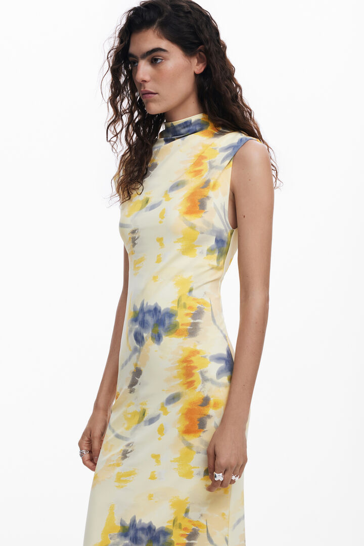 Floral tube dress | Desigual