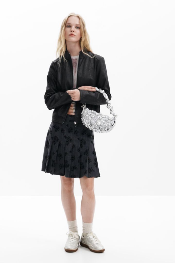 Slim biker jacket | Desigual