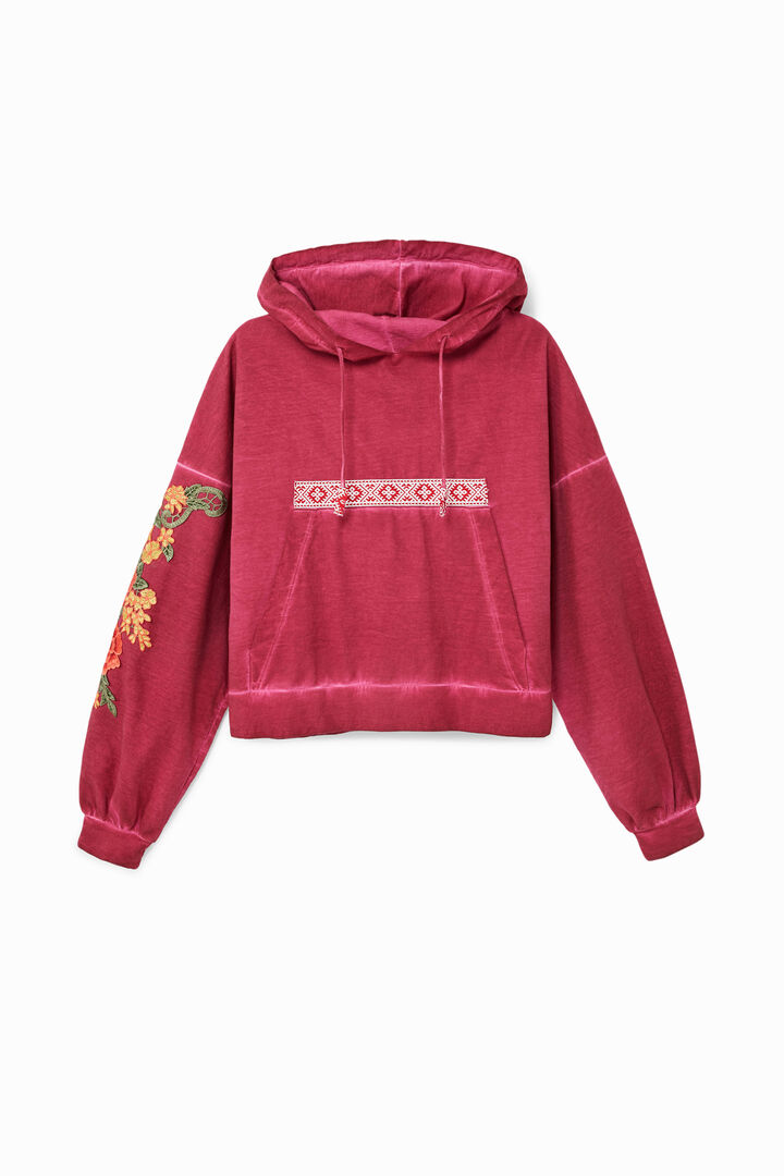 Sudadera corta canguro | Desigual