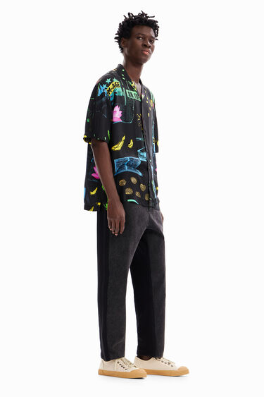 Collage resort shirt | Desigual