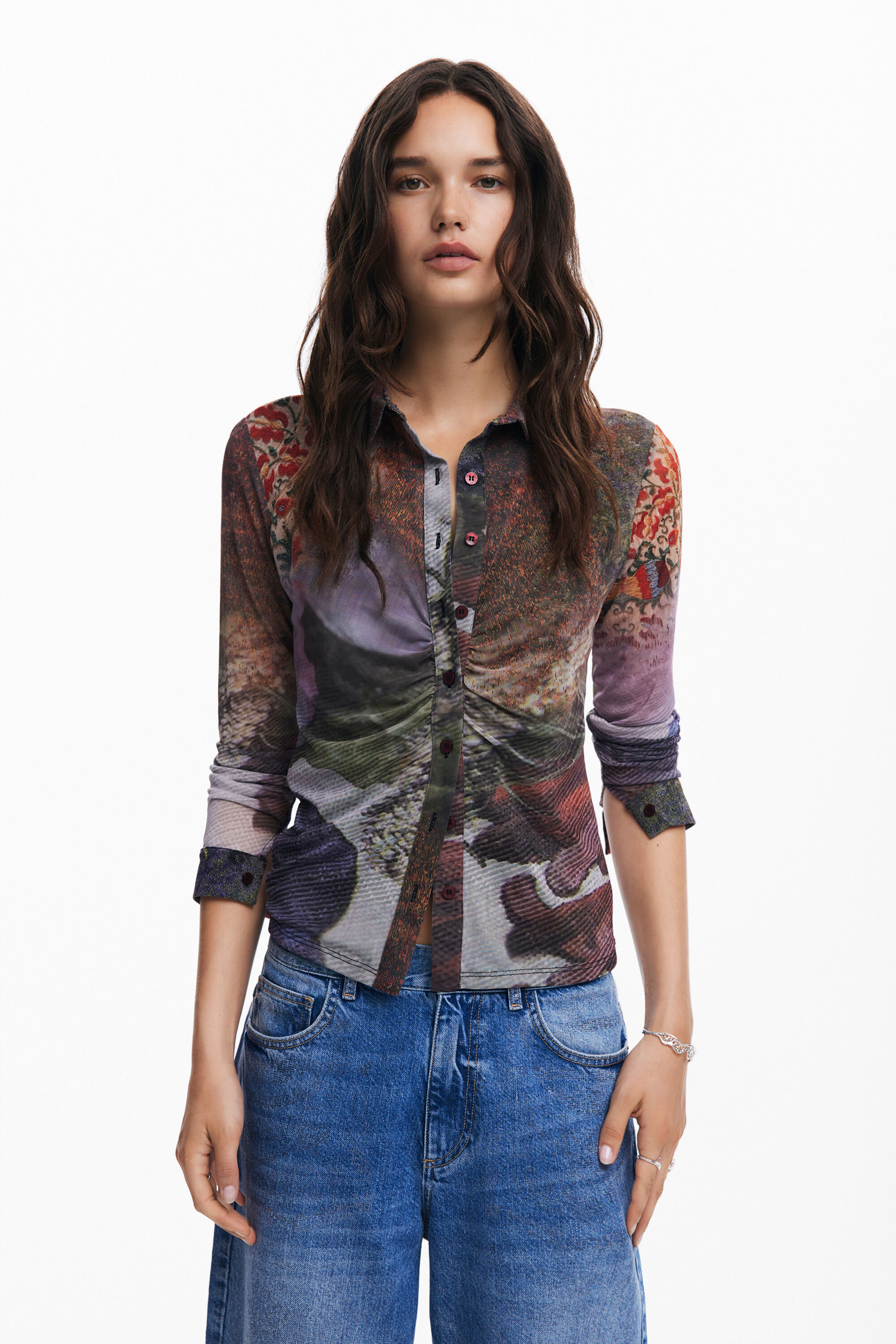 Desigual shirts sale clearance